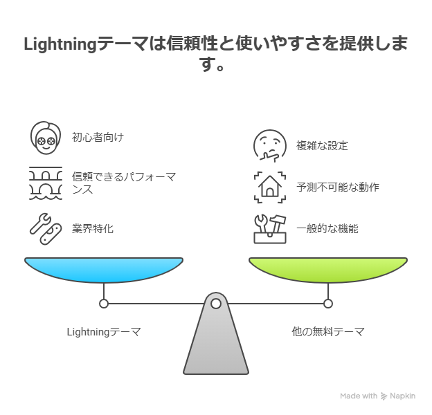 WordPress無料テーマ「Lightning」はどんなブログジャンルに合う?おすすめ紹介