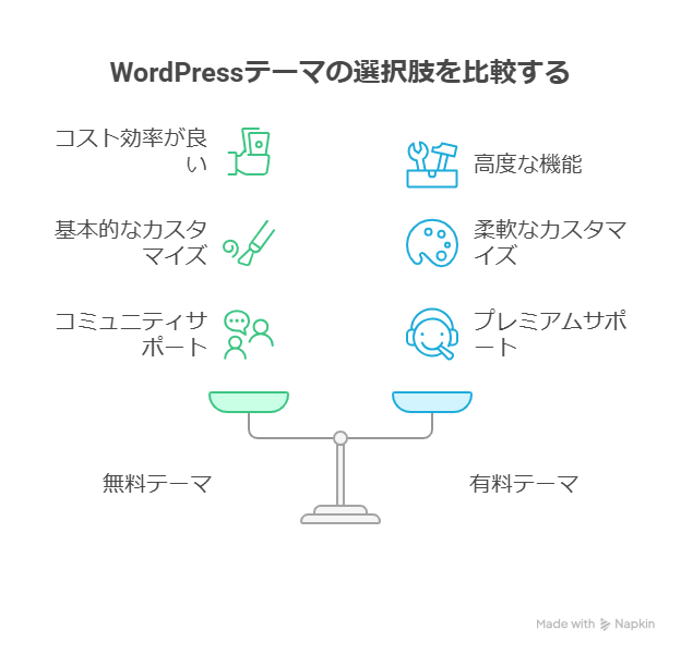 WordPressのテーマの選び方のポイントとは?有料・無料を合わせて紹介