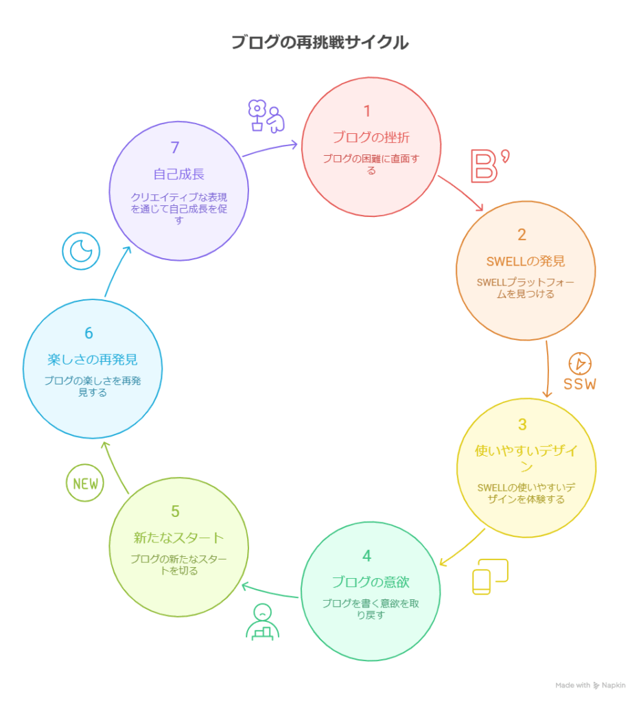 ブログ挫折から再挑戦！SWELLを50記事使ってわかった本音レビュー【初心者にもおすすめ】