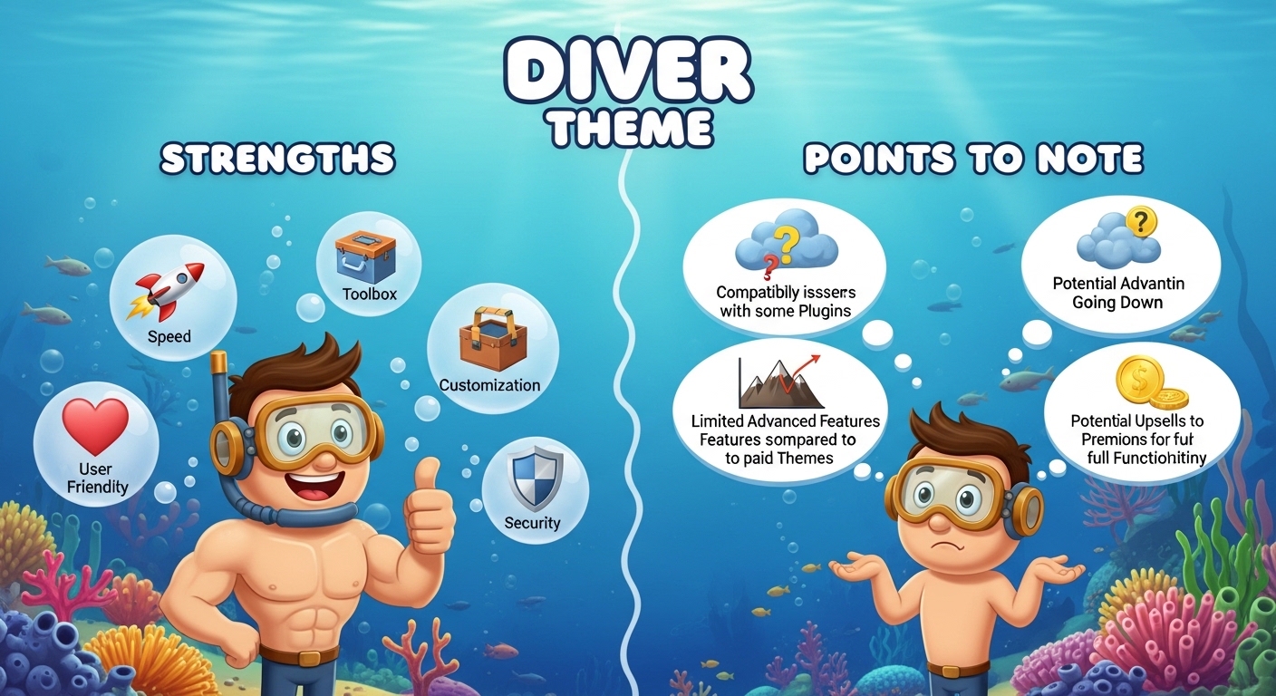 WordPress無料テーマ「Diver」の使い方とリアルな印象