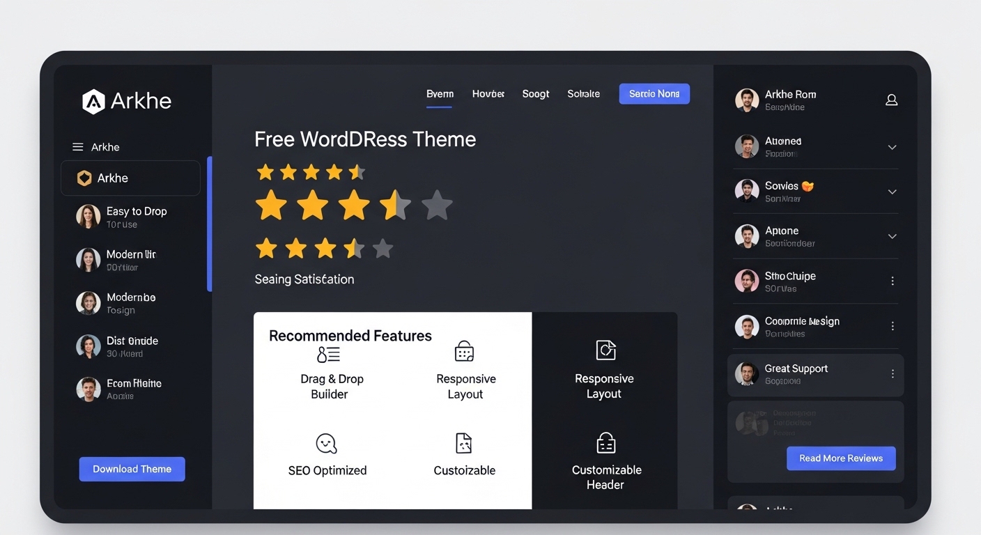 WordPress 無料テーマ「Arkhe」の評価や口コミ！おすすめポイントも紹介 