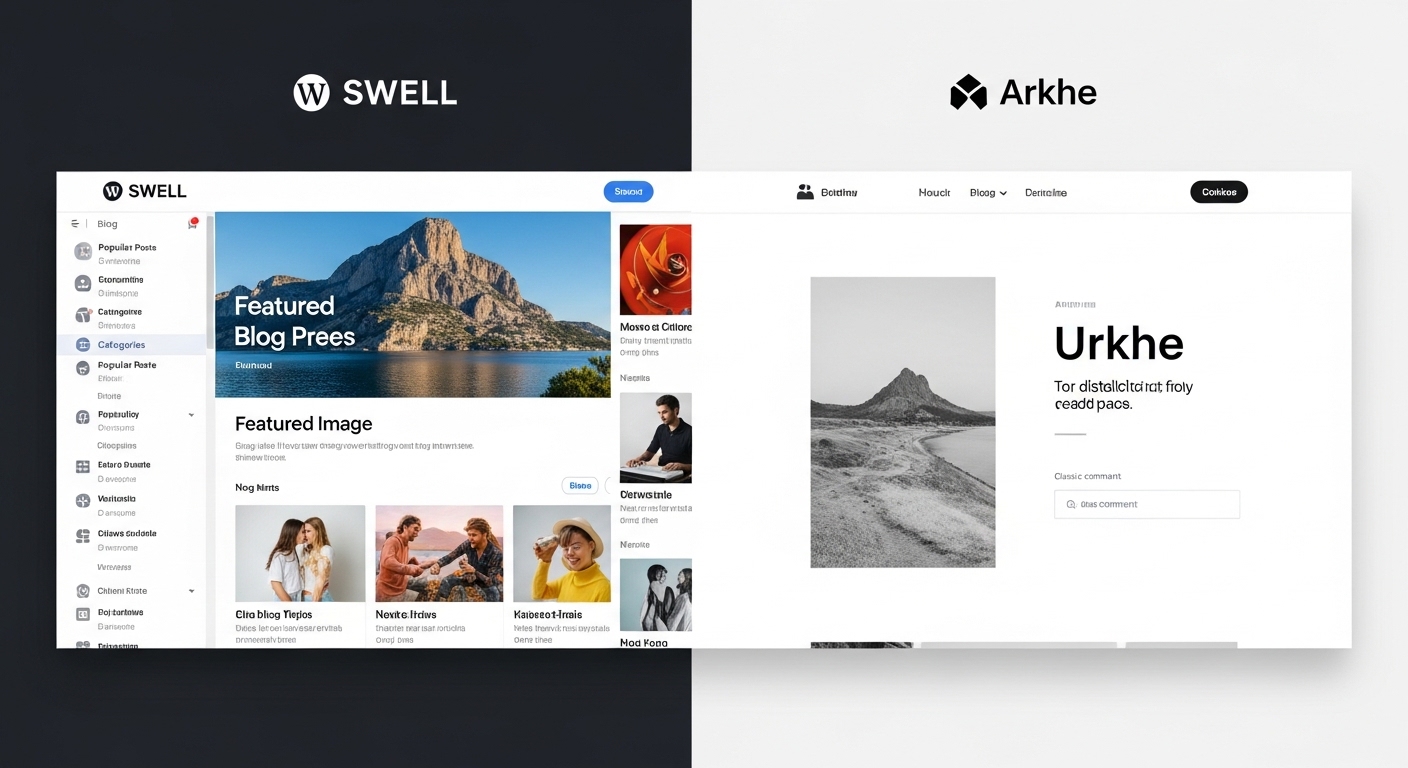 ブログ運営に向いているWordPressテーマは SWELLとArkheどっち？違いを比較