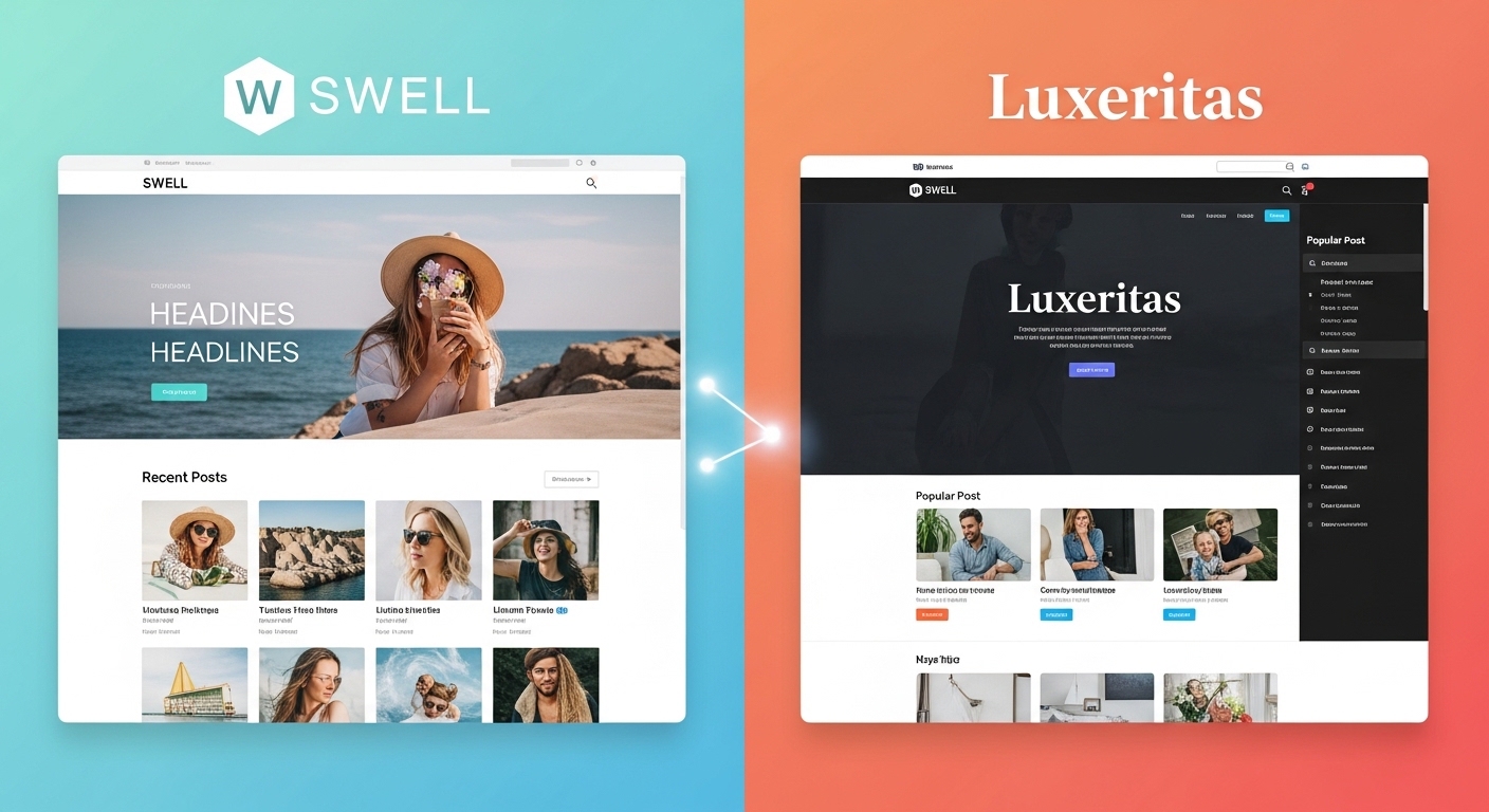 ブログ運営に向いているWordPressテーマは SWELLとLuxeritasどっち？違いを比較