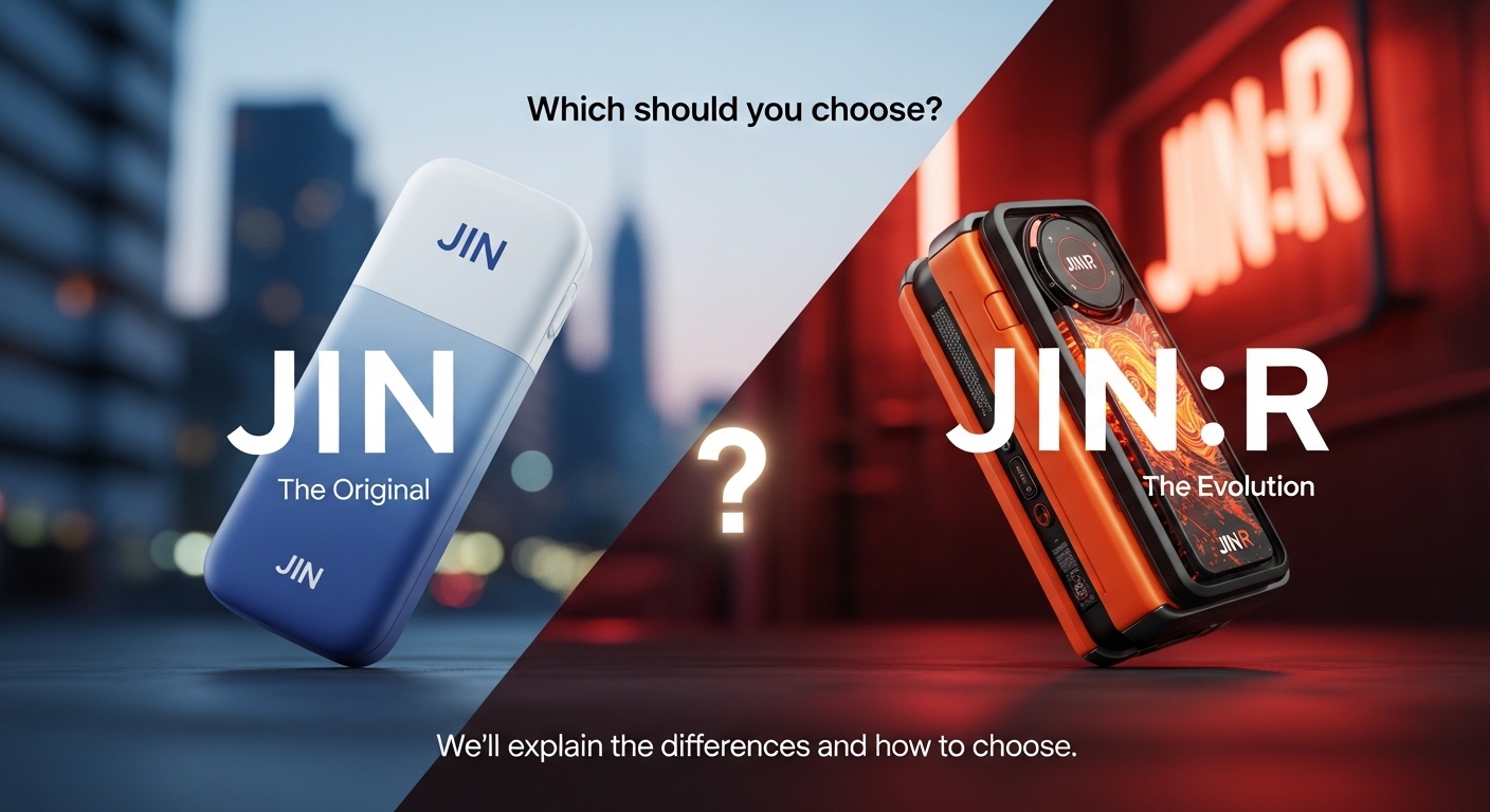 JINとJIN:Rどっちを選ぶべき?違いと選び方を解説